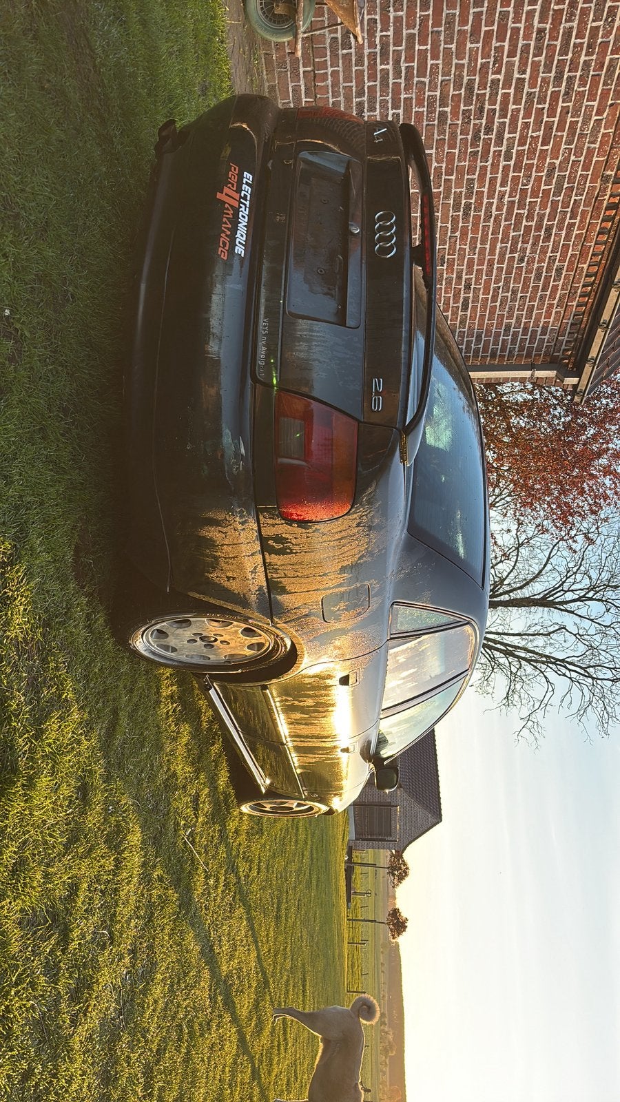 Audi A4, Voorwielaandrijving, 4 deurs, Zwart, Lederen bekleding