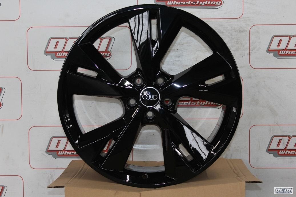 20" Audi Q4 originele velgenset Black Edition, Gebruikt, Velg(en), -, -