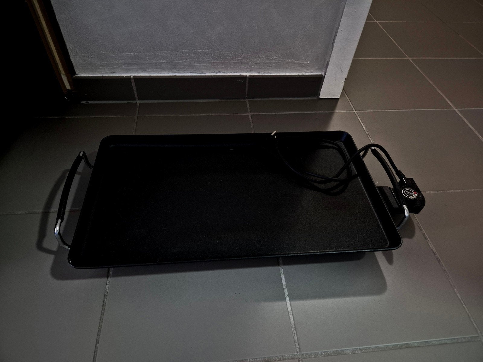 Grill plaat, Elektronische apparatuur, Grillplaten, Ophalen of Verzenden, Zo goed als nieuw