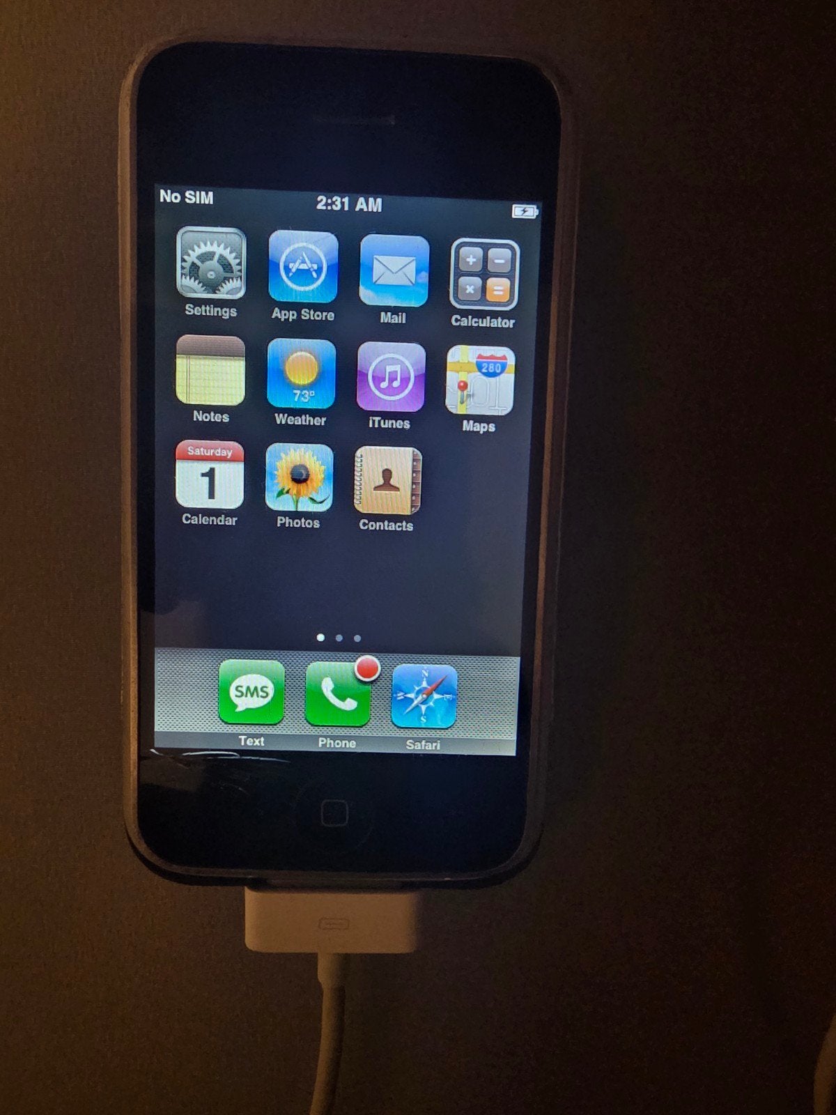 iphone 2G 8gb collector edition, Telecommunicatie, Ophalen