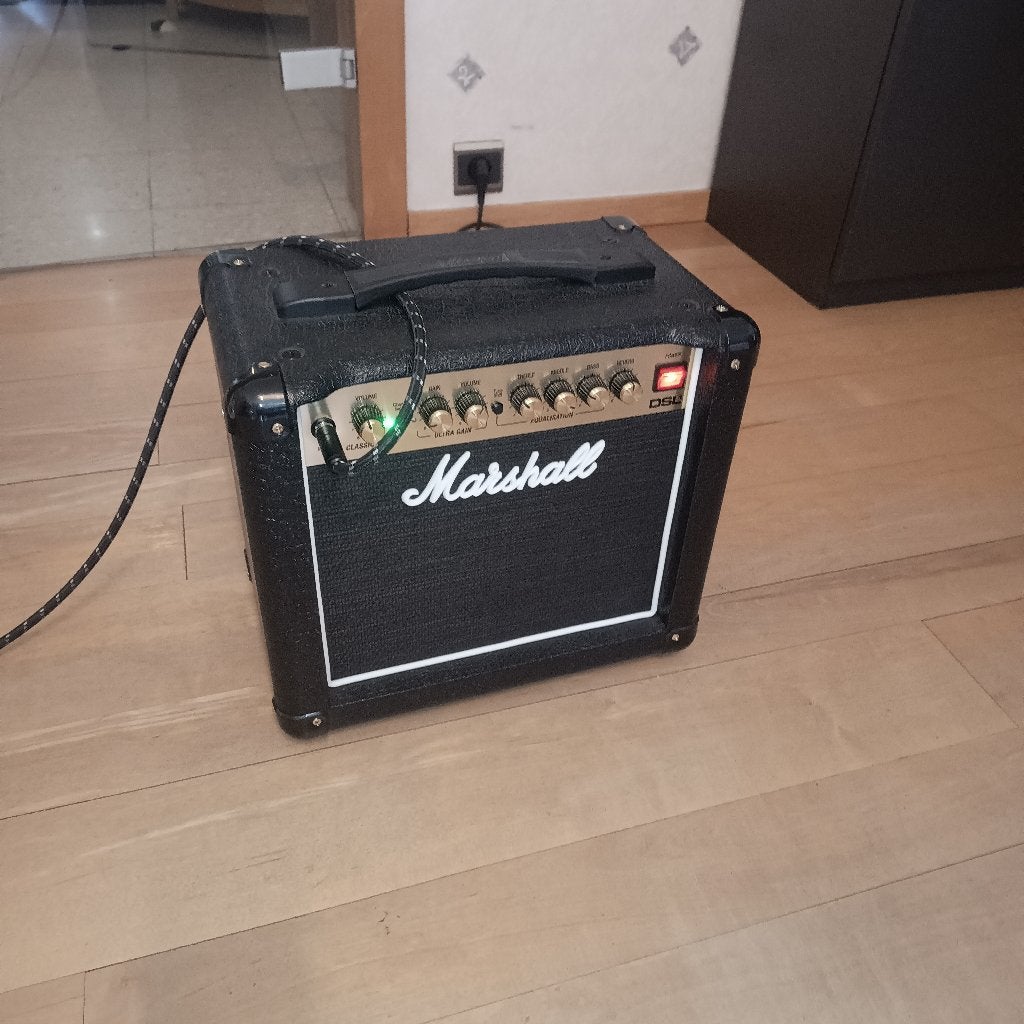 AMPLI LAMPES MARSHALL DSL 1 (1W. full lampes), Musique & Instruments, Amplis | Basse & Guitare, Enlèvement, Comme neuf, Guitare
