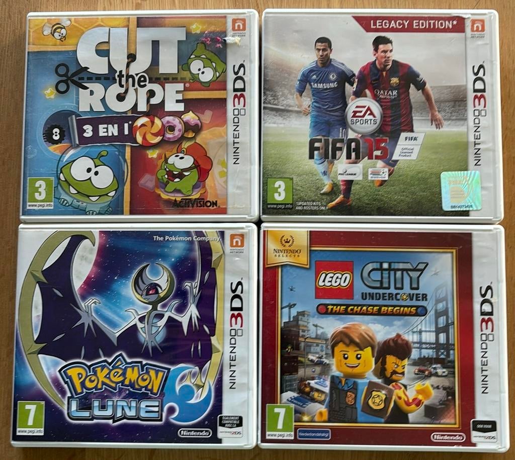 Nintendo 3DS games, Ophalen, Zo goed als nieuw