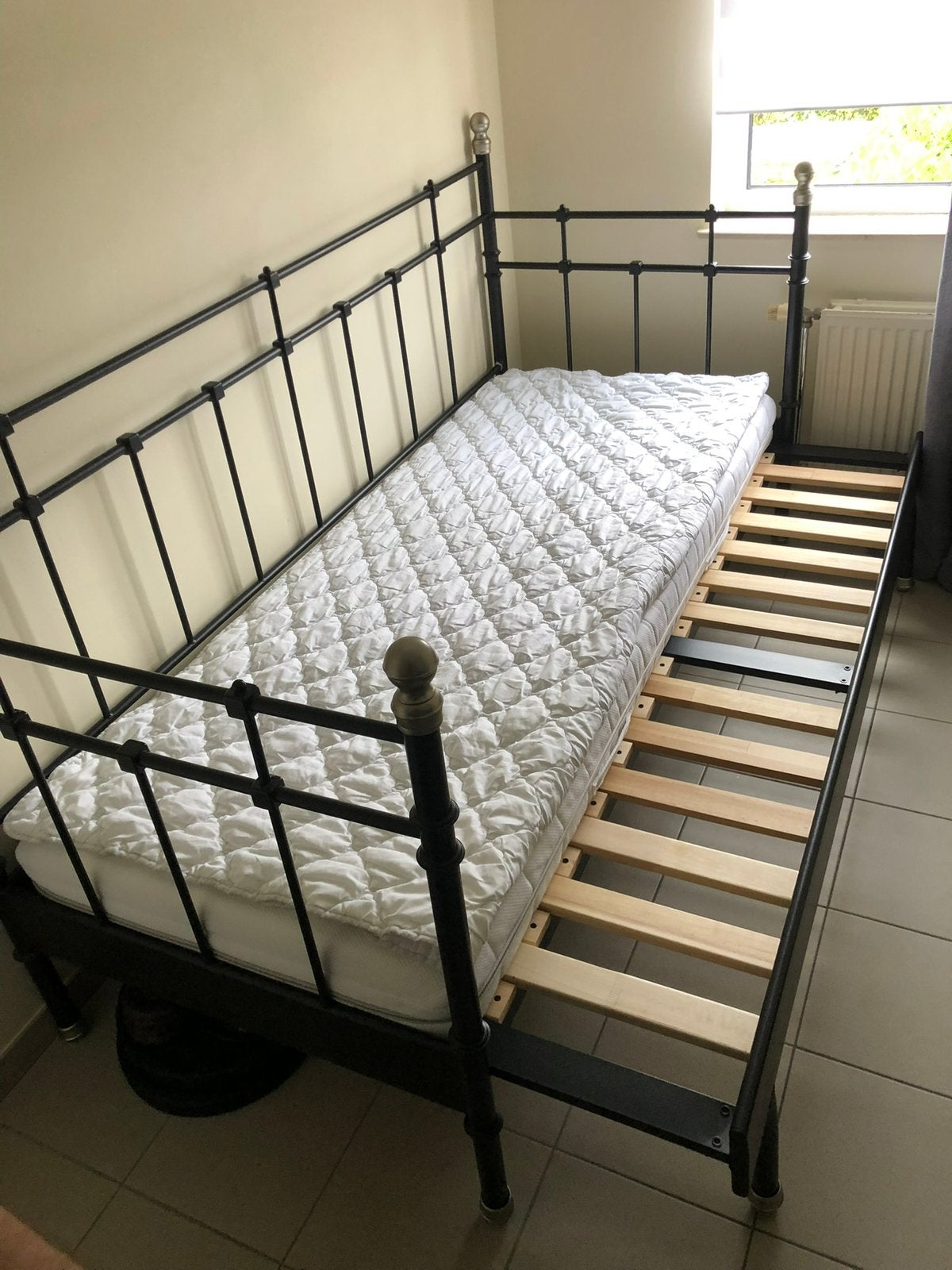 Bed/ 2 persoonsbed, Huis en Inrichting, Slaapkamer | Bedden, Ophalen, Gebruikt