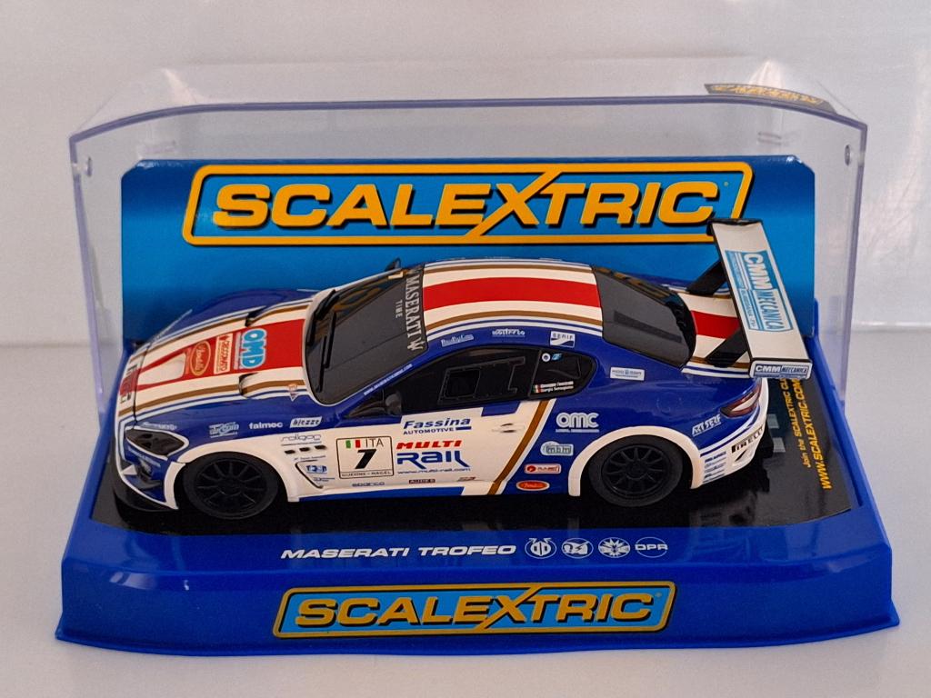 Scalextric Maserati World Series 2012 C3380 DIGI Voorbereid, Overige merken, Racebaan, Verzenden, Nieuw
