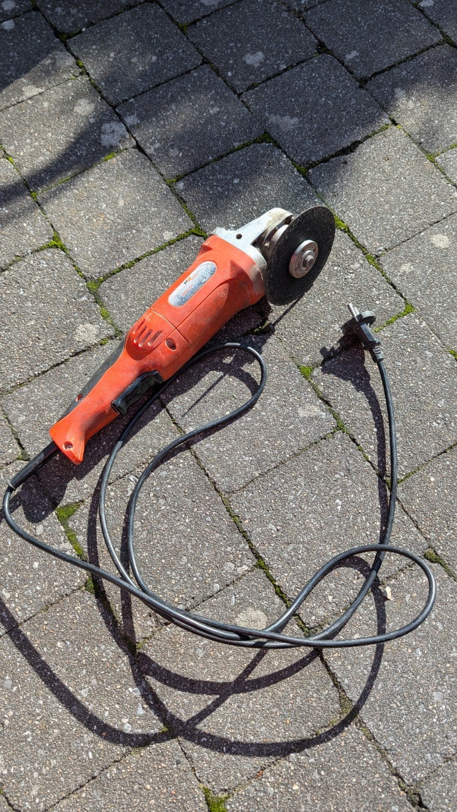 Slijpschijf Master Work – 900 W, Ophalen, Gebruikt, 700 tot 1000 watt, Rechte handslijpmachine