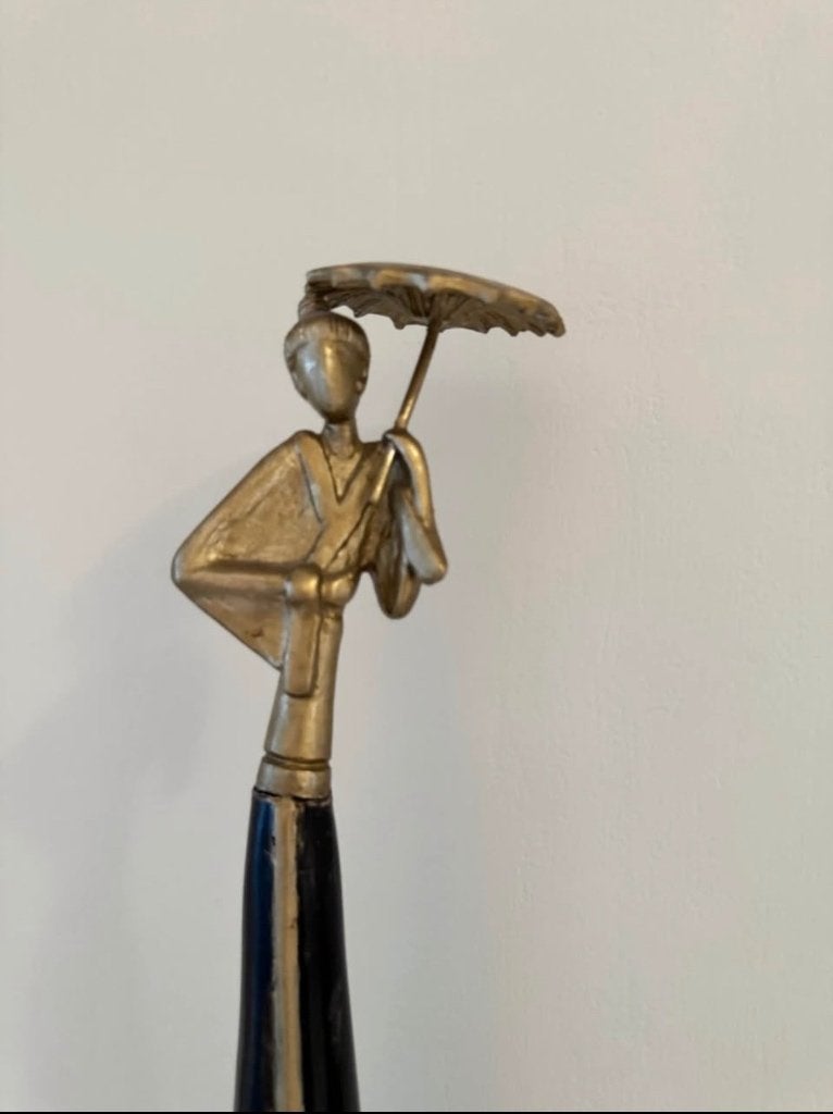 Beeld met gouden accenten, Antiek en Kunst, Ophalen, Azië, Beeld, 50 - 100 cm