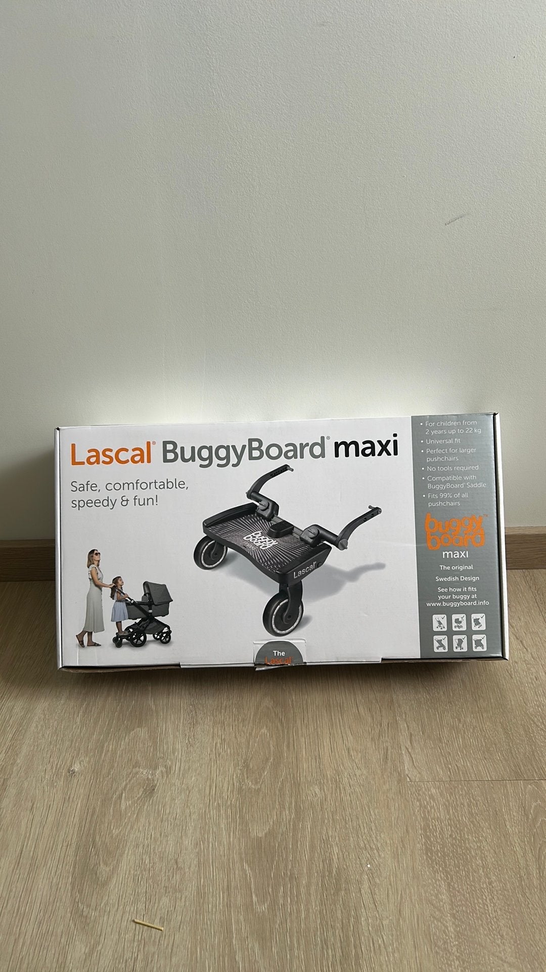 Buggyboard, Ophalen, Zo goed als nieuw