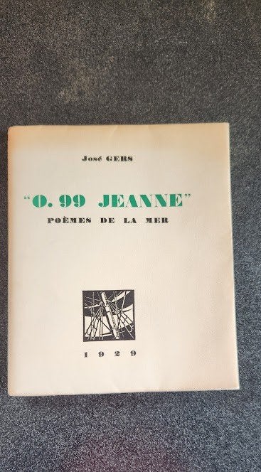 Livre dédicacé à Matarasso Henri "0.99 JEANNE" de José Gers, Enlèvement ou Envoi, José Gers, Utilisé, Autres sujets/thèmes