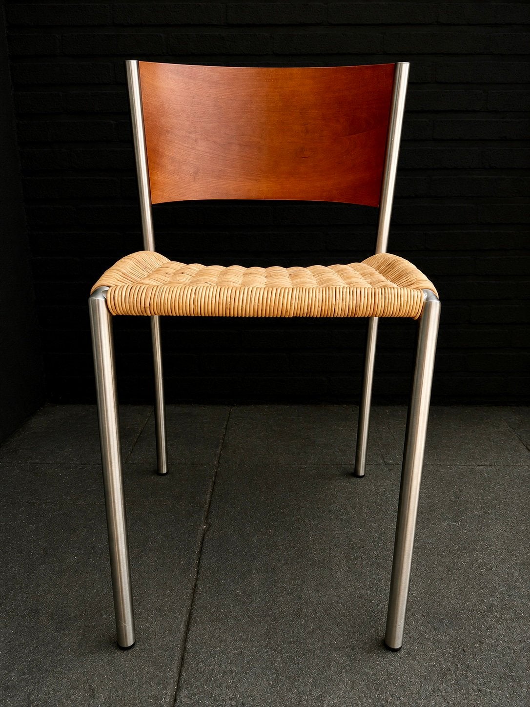 Set van 6 vintage retro stoelen jaren 80, Huis en Inrichting, Ophalen, Hout