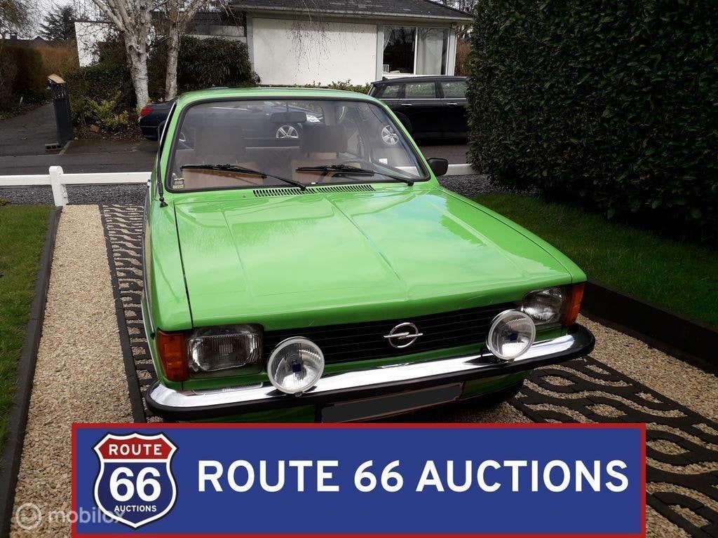 Opel Kadett C 1.2 S | 1977 | Route 66 Auctions, Auto's, Zwart, Bedrijf, Overige carrosserie, Opel