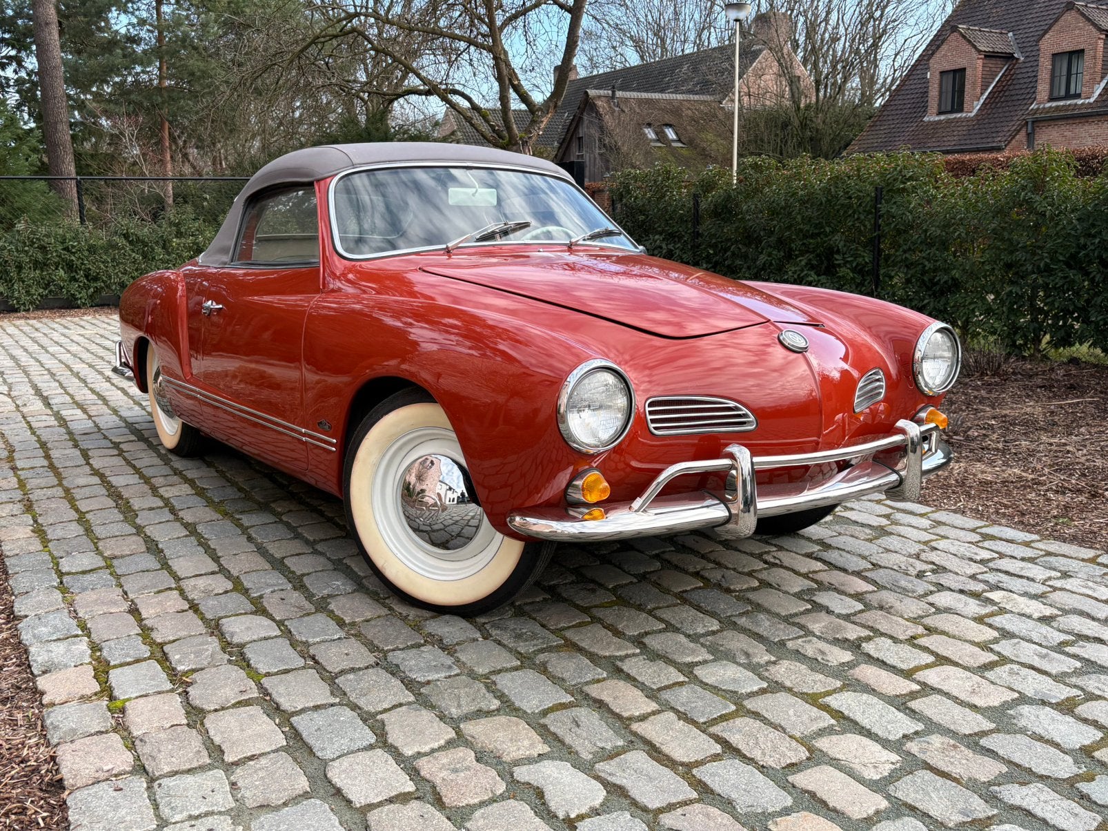 Karmann Ghia 1959, Autos, Rouge, Achat, 2 portes, Particulier