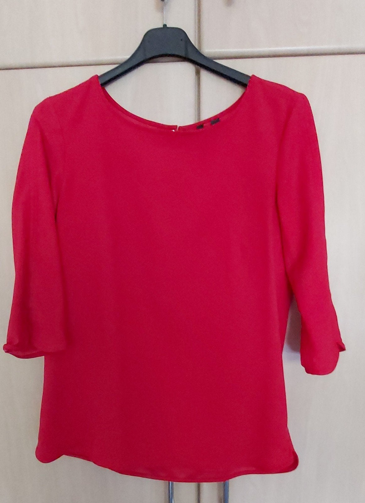 rode bloes Mango maat S met 3/4 mouw, Kleding | Dames, Ophalen of Verzenden, Maat 36 (S)