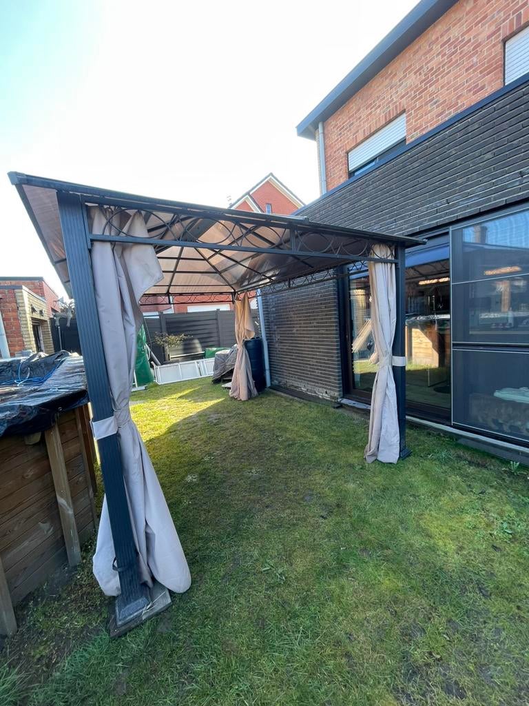Paviljoen 3x4 m, Tuin en Terras, Ophalen, Zo goed als nieuw
