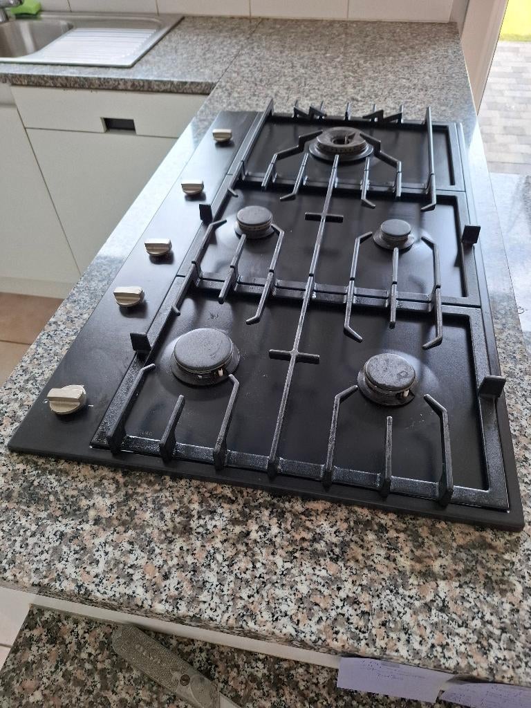 Gasfornuis 90cm, Elektronische apparatuur, Fornuizen, Ophalen, Gebruikt, 60 cm of meer, Inbouw