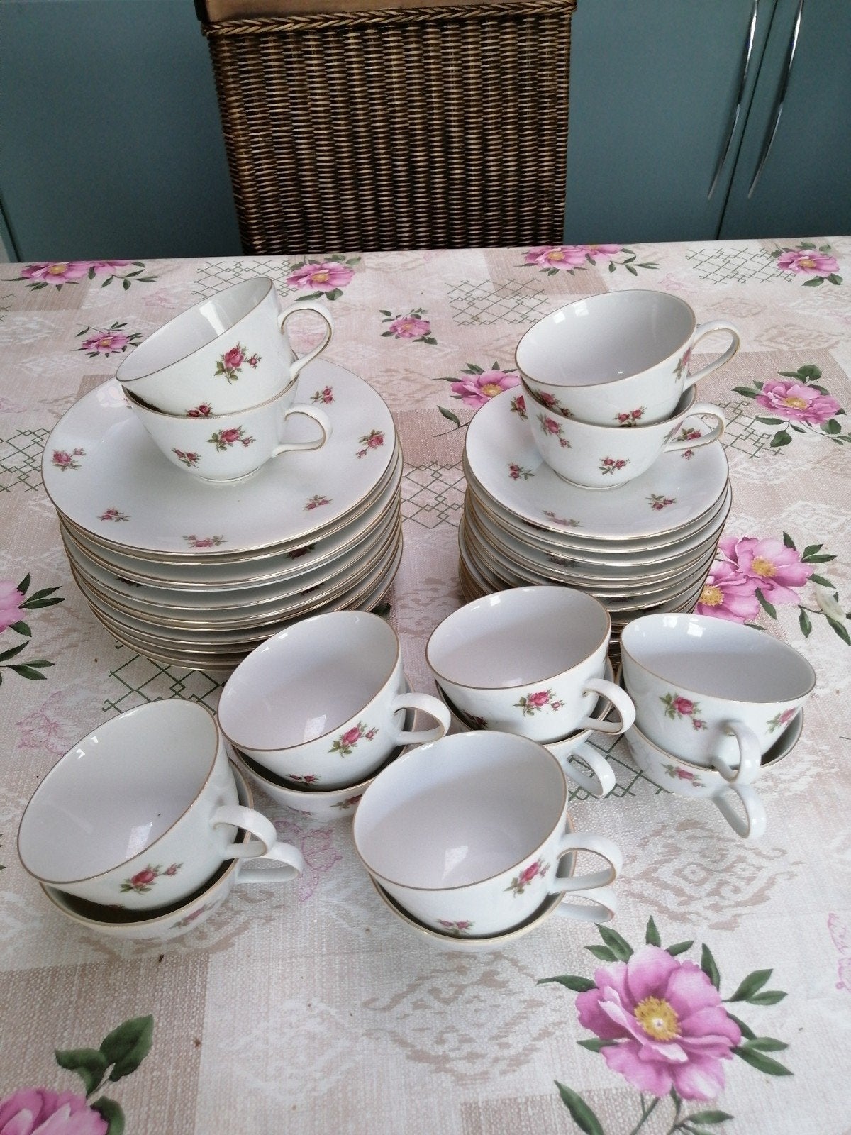 koffie service, Ophalen