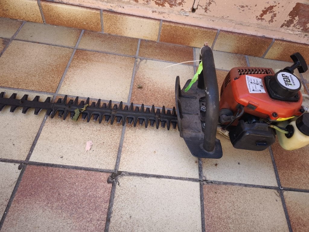 Heggenschaar Top Garden, Jardin & Terrasse, Taille-haies, Utilisé, Essence, Enlèvement