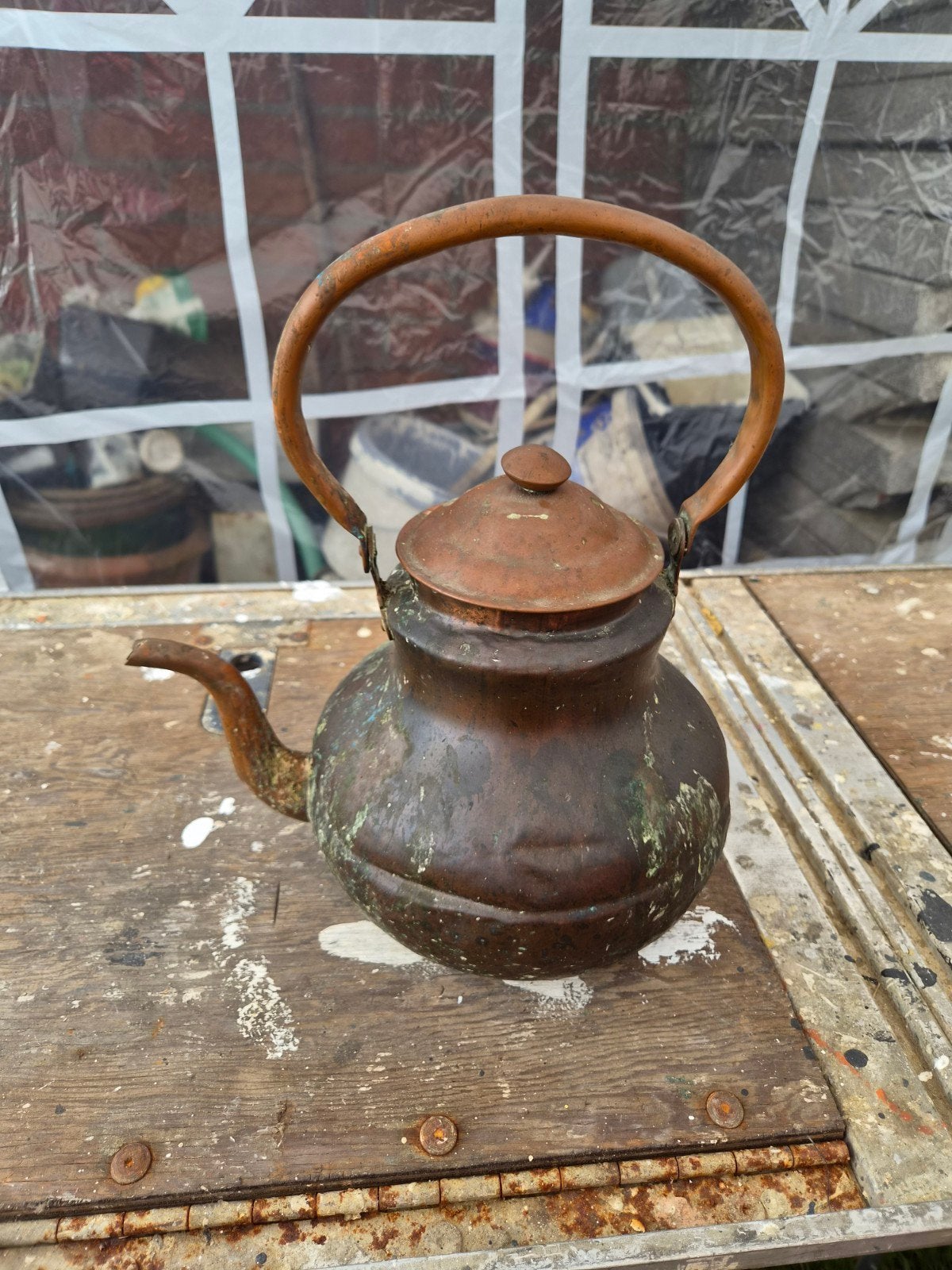 Oude waterkoker, Antiek en Kunst, Ophalen