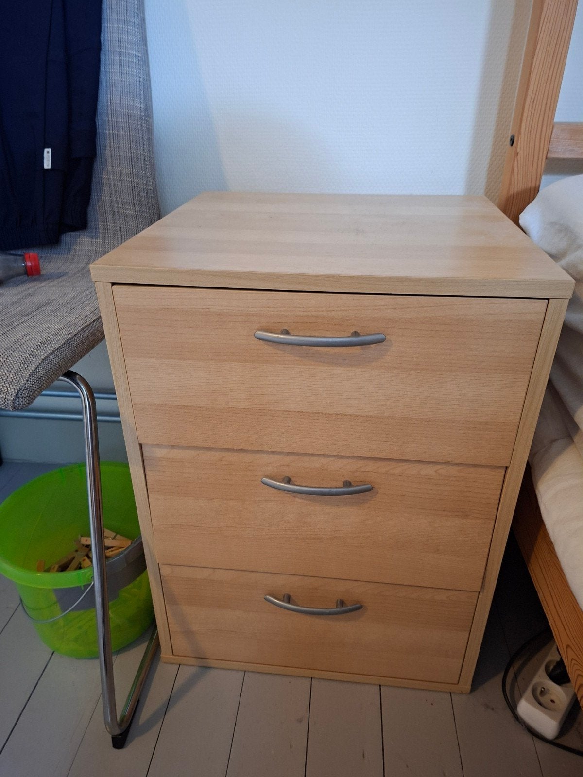 Ladekastje met 3 lades, Huis en Inrichting, Ophalen, Minder dan 50 cm, Gebruikt, 3 of 4 laden