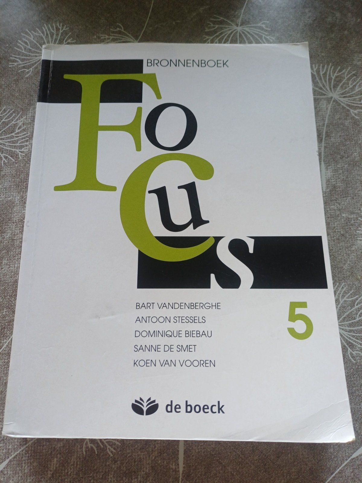 Vandenberghe - Bronnenboek, Boeken, Schoolboeken, Ophalen, Zo goed als nieuw, Nederlands, Vandenberghe