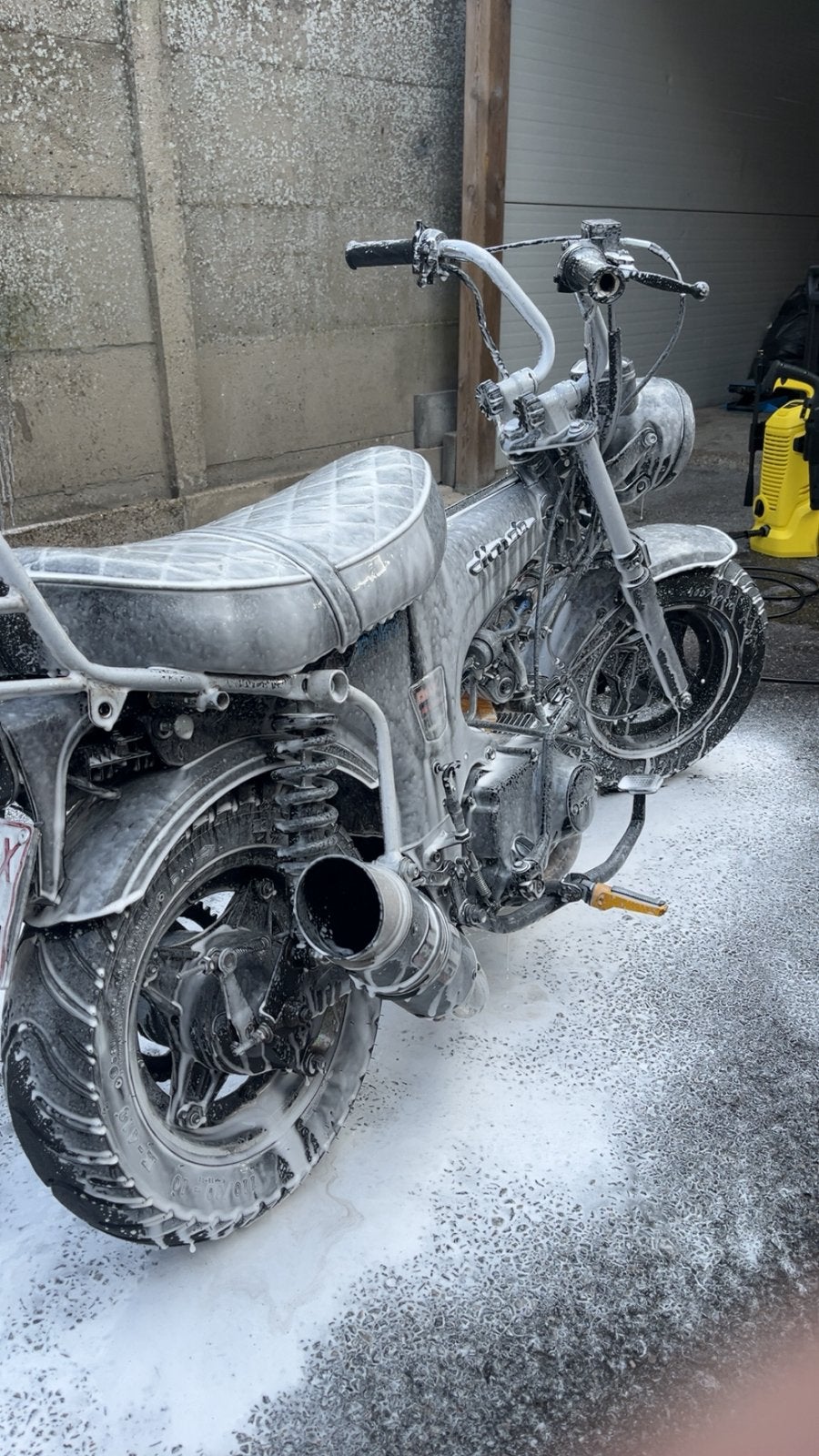 Honda dax teruil, Motoren, Ophalen