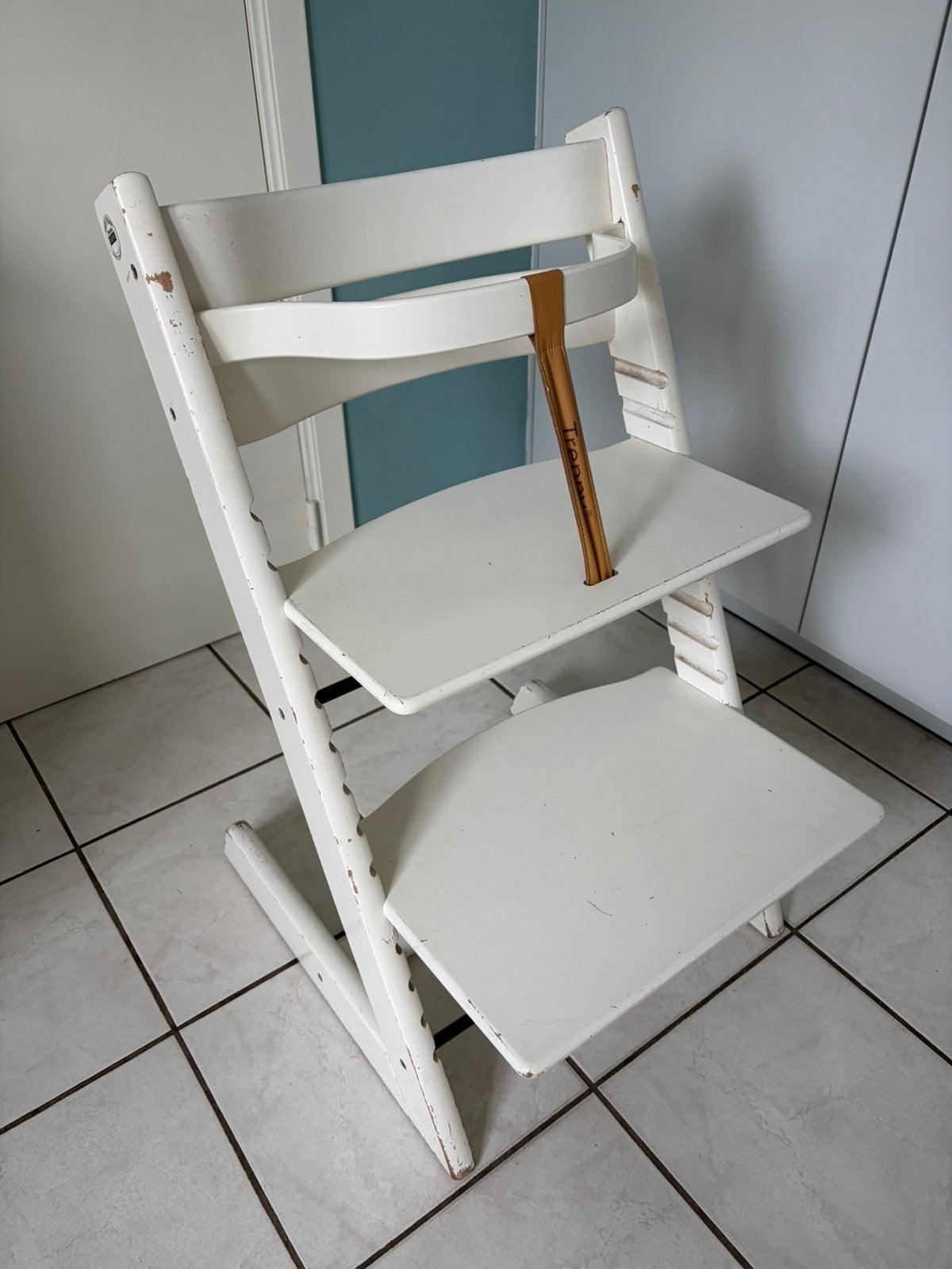 Stokke tripp trapp meegroeistoel, Kinderen en Baby's, Ophalen, Gebruikt, Meegroeistoel