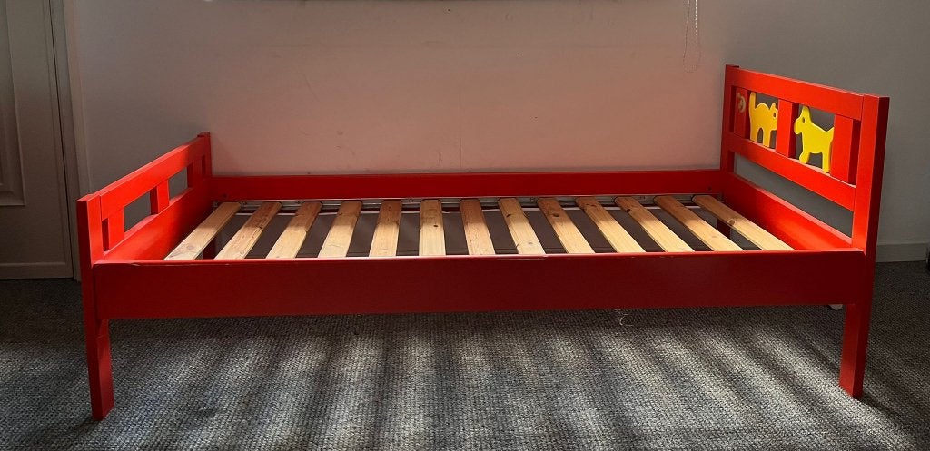 bed met lattenbodem Ikea, Ophalen, Lattenbodem