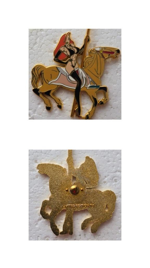 Jessica carrousel horse limited edit 100 4.5 Cm van 5 CM, Enlèvement ou Envoi, Autres personnages, Neuf, Statue ou Figurine