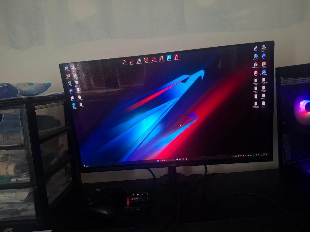 AOC OLED Q27G41ZDF, Informatique & Logiciels, Moniteurs, Autres types, Moins de 1 ms, AOC, Comme neuf