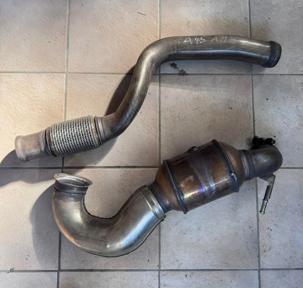 originele downpipe mercedes a45 amg, Ophalen of Verzenden
