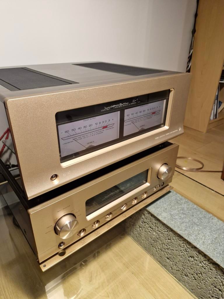 Ensemble Ampli - Preampli Luxman C7 &M7