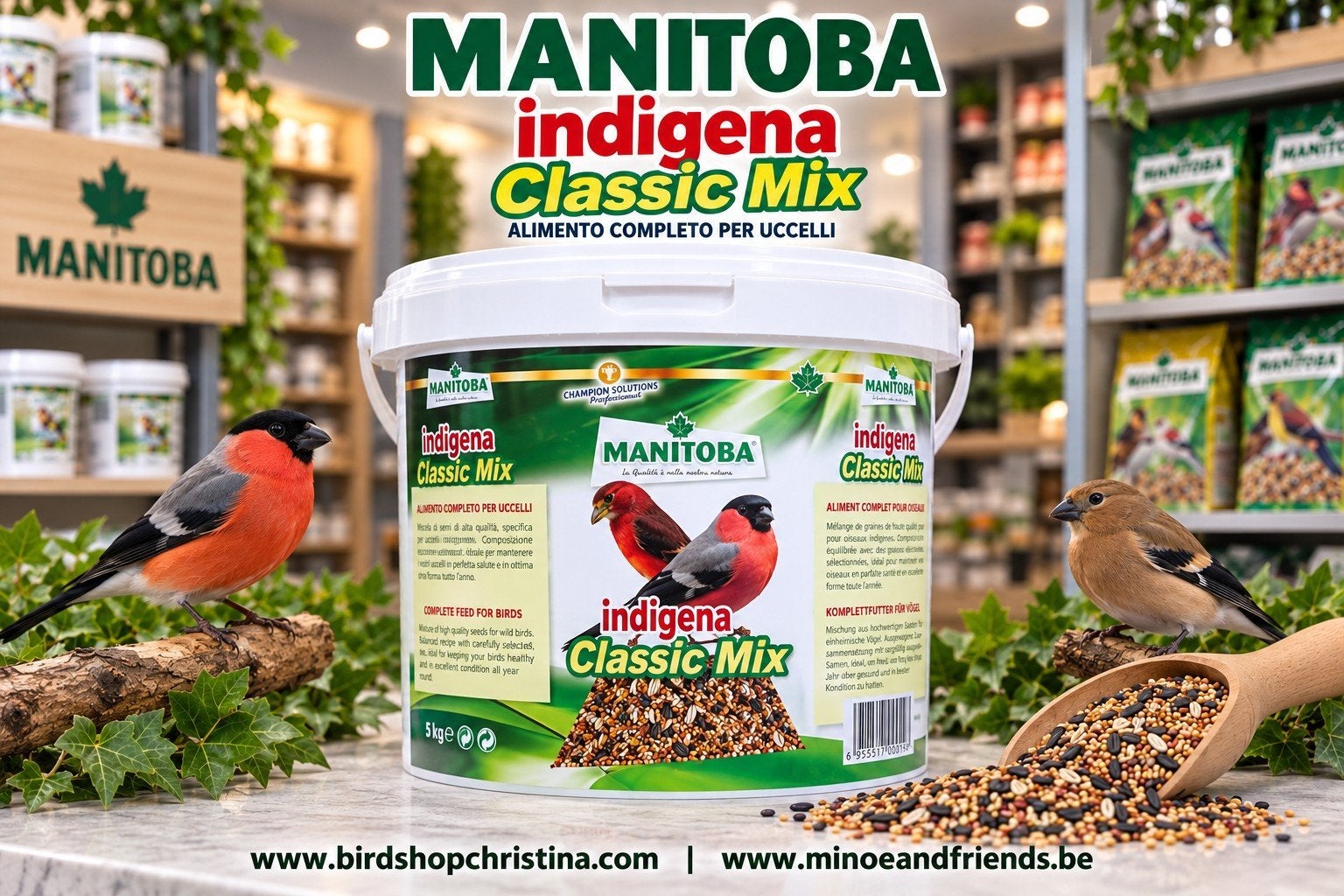 Manitoba Goudvinken ( Indigena ) 5kg, Dieren en Toebehoren, Ophalen, Nieuw, Eten en Drinken