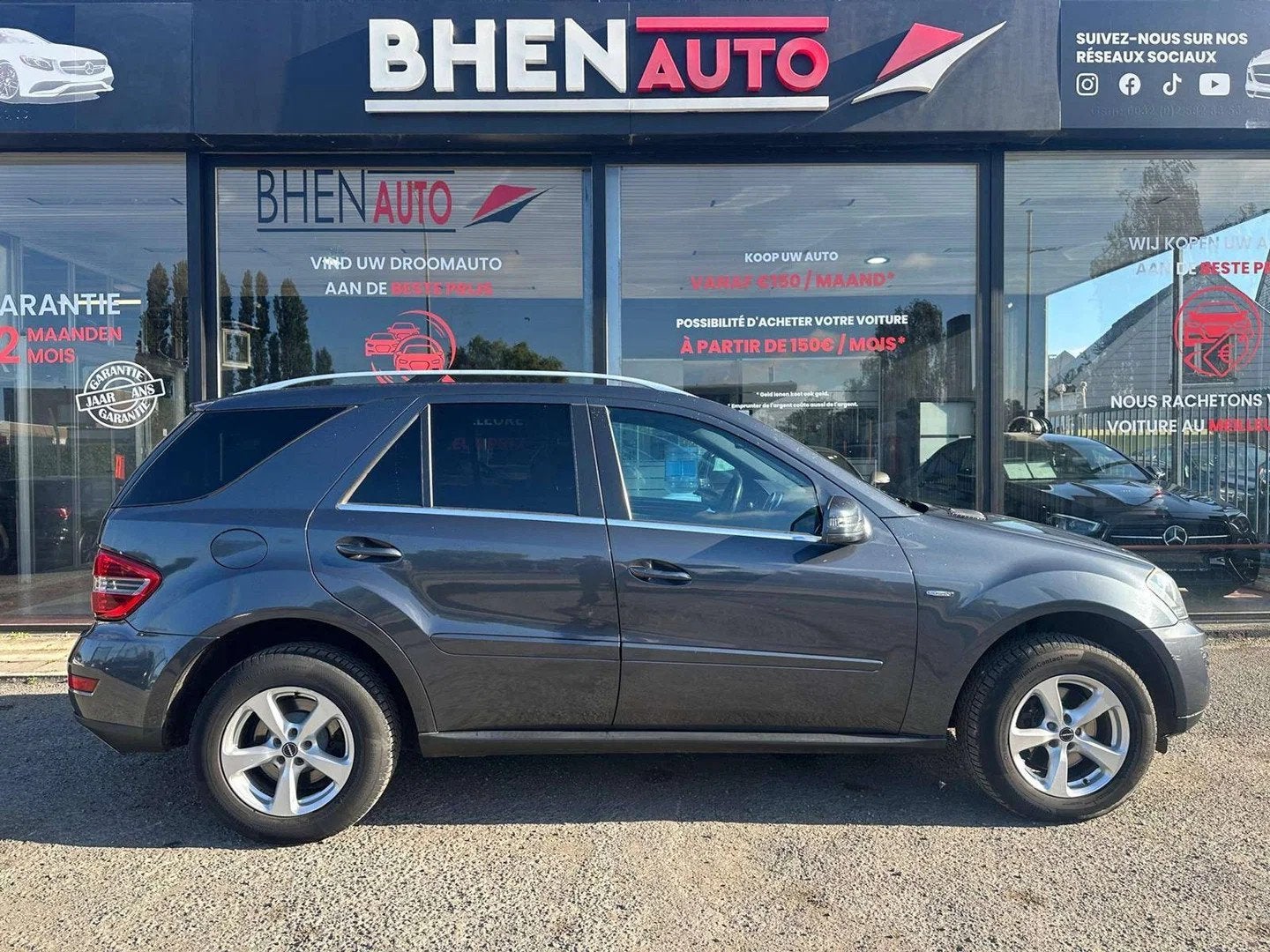 Mercedes-Benz CLASSE M ML 300 ML 300 CDI BlueEFFICIENCY / FU, Autos, Cuir, Achat, Entreprise, 5 portes
