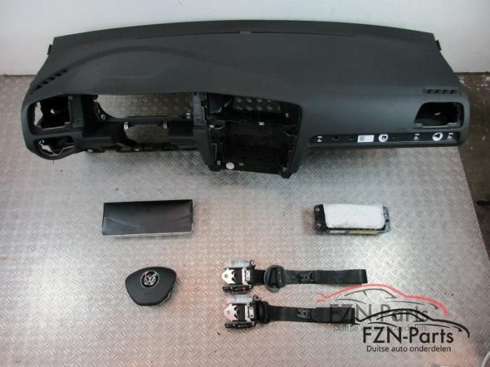 VW Golf 7 Airbagset (Airbags Airbag Set Dashboard, Auto-onderdelen, Ophalen of Verzenden, Gebruikt