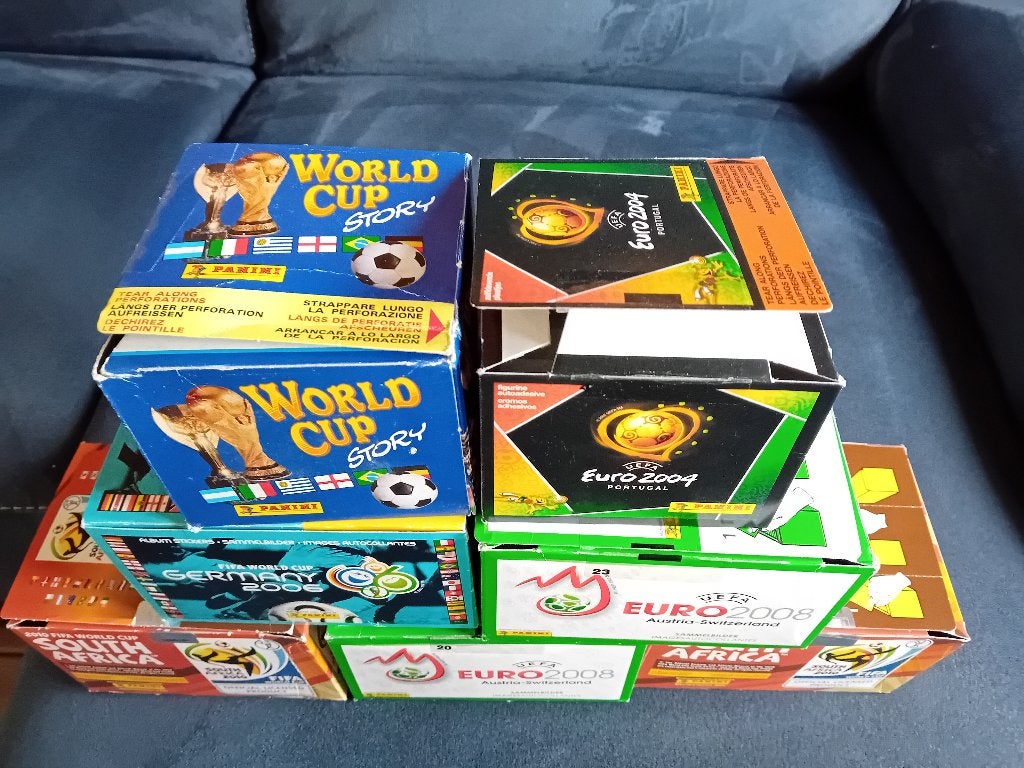 lege panini boxen World cup Story -  WK - EURO, Ophalen of Verzenden, Nieuw, Sport