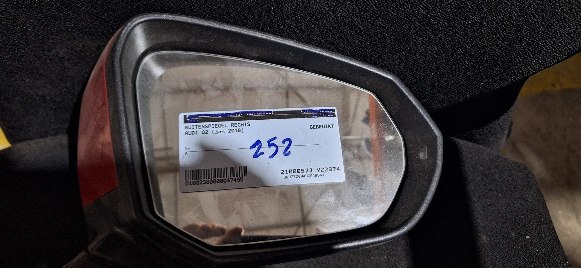Originele Audi Q2 (GA) Buitenspiegel Rechts (Passagierszijde, -, Utilisé, -, -