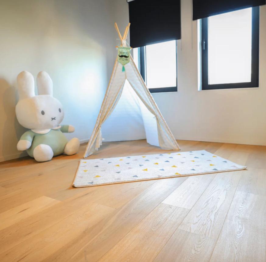Parquet semi-massif chêne Lalegno – vernis naturel – 10/2 mm, Beige, Nieuw, 10 tot 25 m², Ophalen