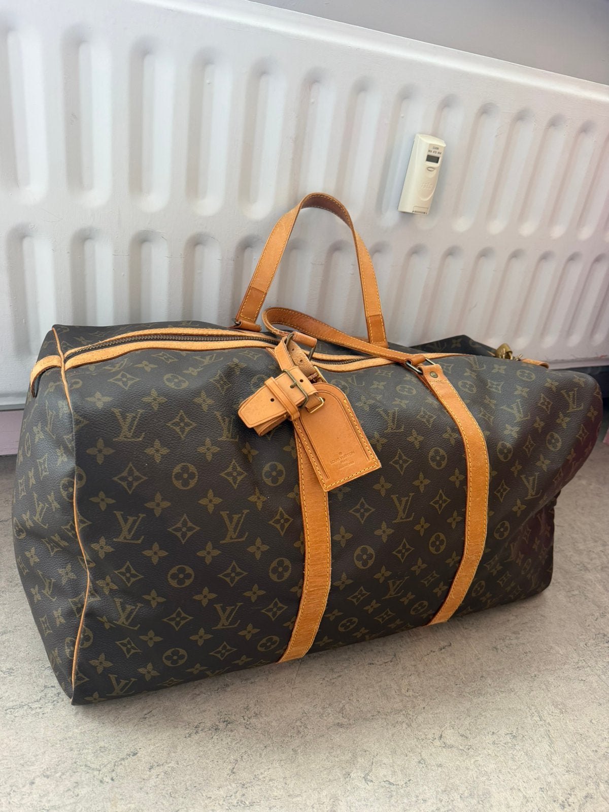 Louis Vuitton Sac Souple 55 – Vintage 1989 – Monogram, Handtassen en Accessoires, Ophalen, 40 tot 60 cm, Gebruikt, 20 tot 30 cm