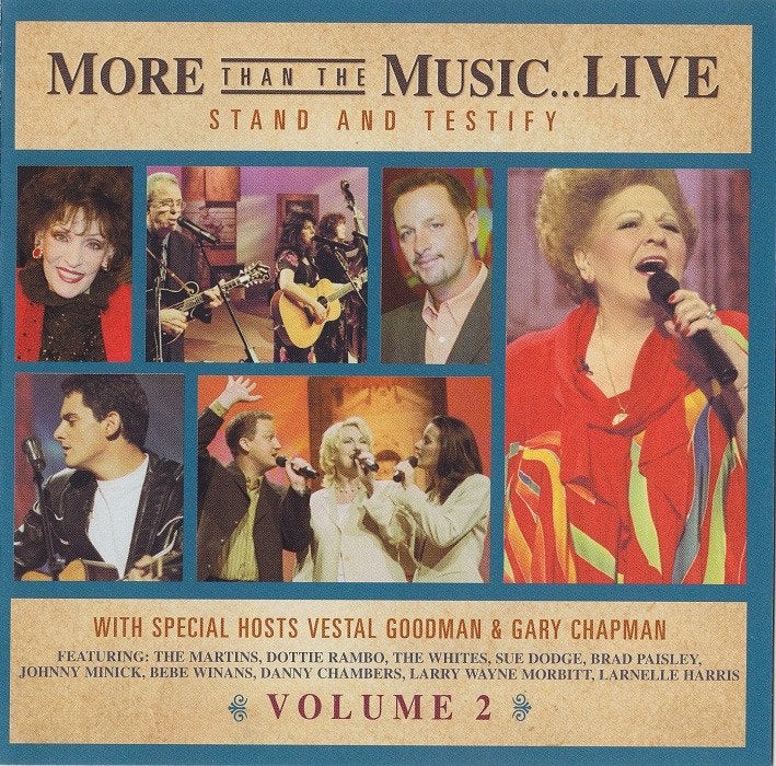 SALE--CD VARIOUS-More Than the Music...Live-Stan, Verzenden, Gospel