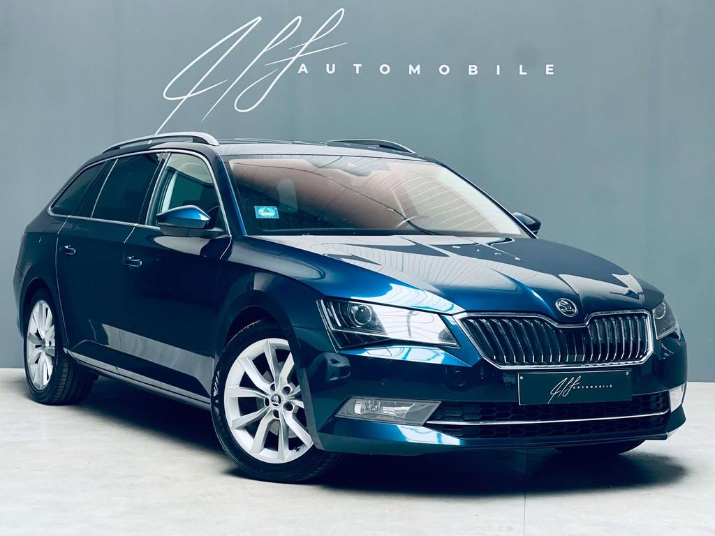 Skoda Superb 2.0 TDi *DSG*BI-XÉNON*CARPLAY*CAMERA*, Autos, Cuir, Entreprise, 1968 cm³, Noir