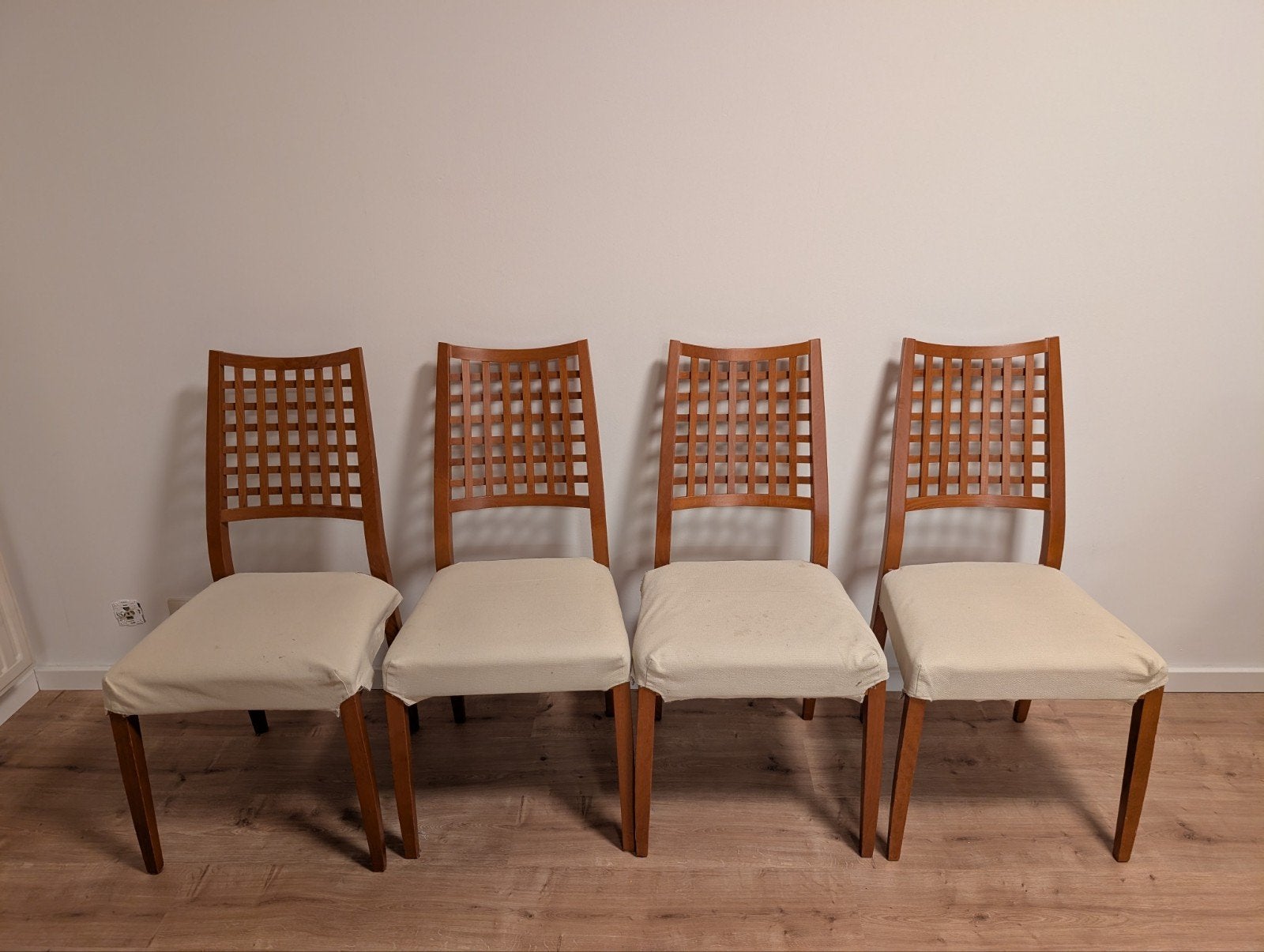 chaises Calligaris, Maison & Meubles, Enlèvement, Utilisé, Quatre, Bois