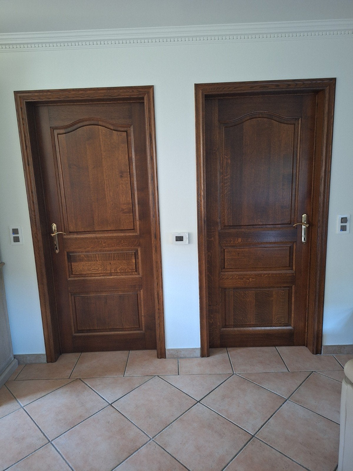 vol eiken deuren, Enlèvement, 80 à 100 cm, Bois, 200 à 215 cm