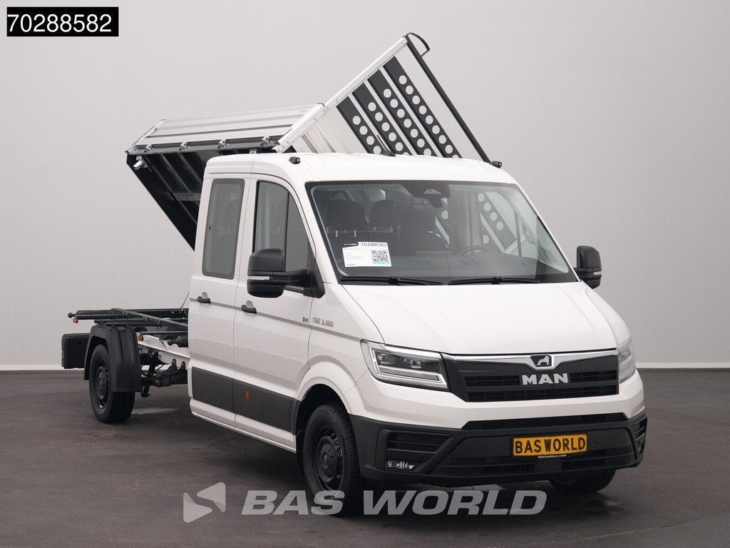 MAN TGE 3.180 Driezijdige Kipper Automaat Dubbel Cabine 2025, Autos, Neuf, Achat, Euro 6, Entreprise