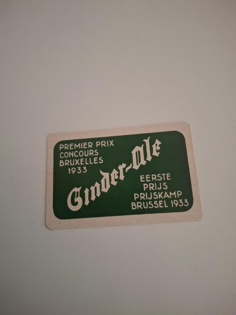 Oude speelkaart ginder ale merchtem, Verzamelen, Ophalen of Verzenden