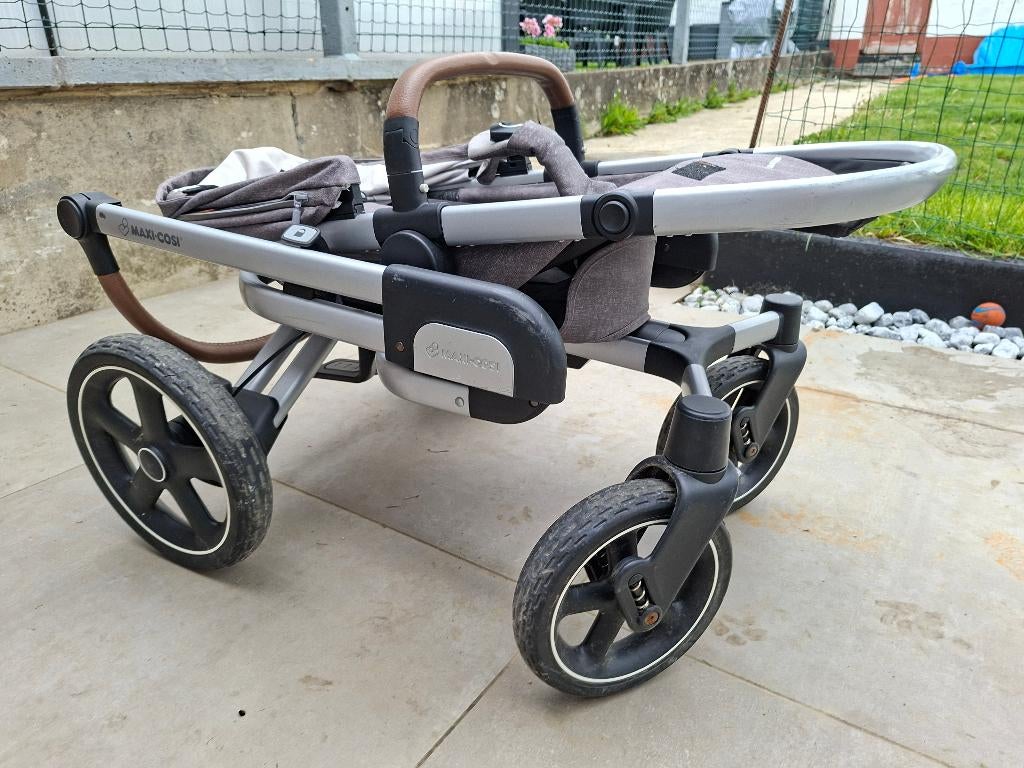 Poussette Maxi‑Cosi grise – Bon état – Pliable, Kinderen en Baby's, Kinderwagens en Combinaties, Gebruikt, Kinderwagen, Maxi-Cosi