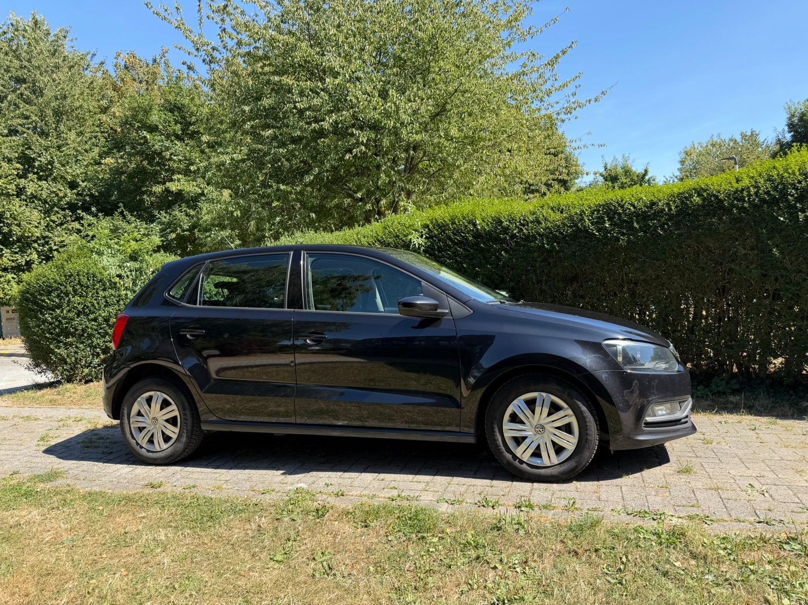 VOLKSWAGEN POLO 1.4 TDI, Emergency brake assist, Zwart, 5 deurs, Particulier