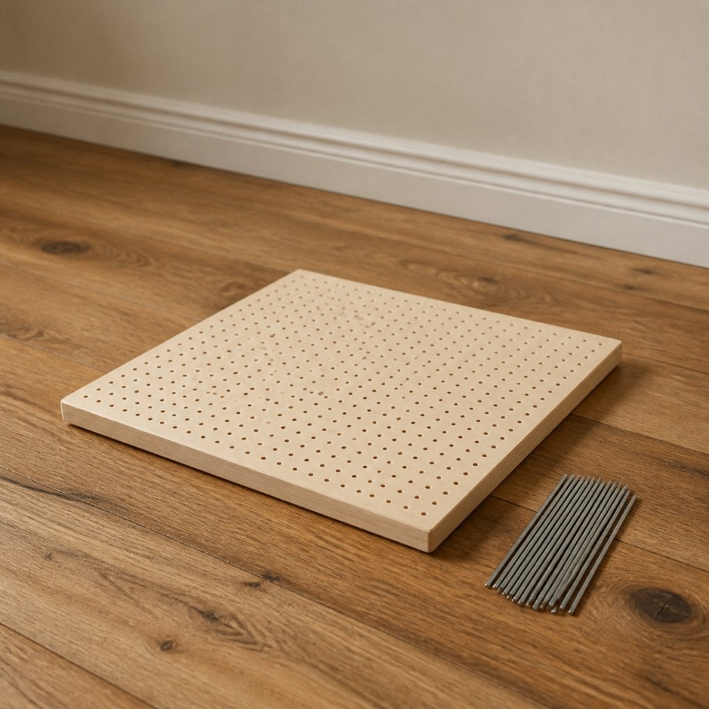 Houten blokbord voor haakwerk – 30  30 cm, Verzenden, Nieuw
