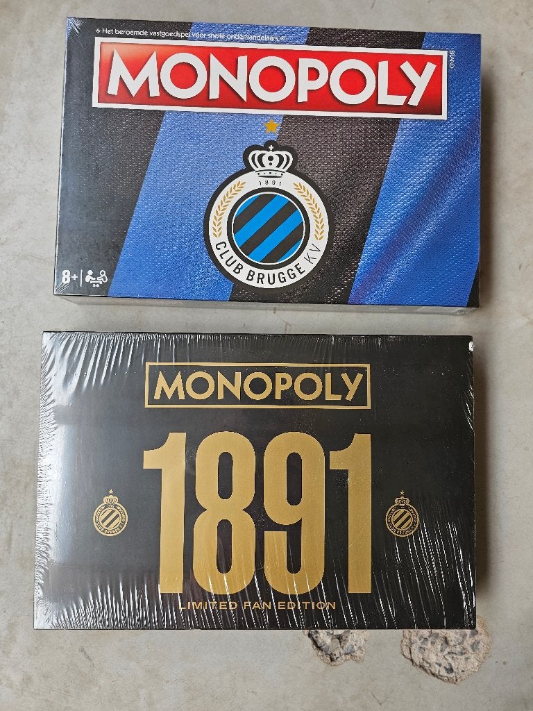 Monopoly Club Brugge – Standaard + Limited Fan Edition, Ophalen, Nieuw, Spel