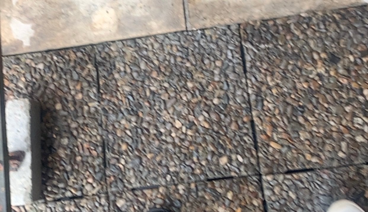 Gezocht betontegels met voetjes (20 stuks), Enlèvement