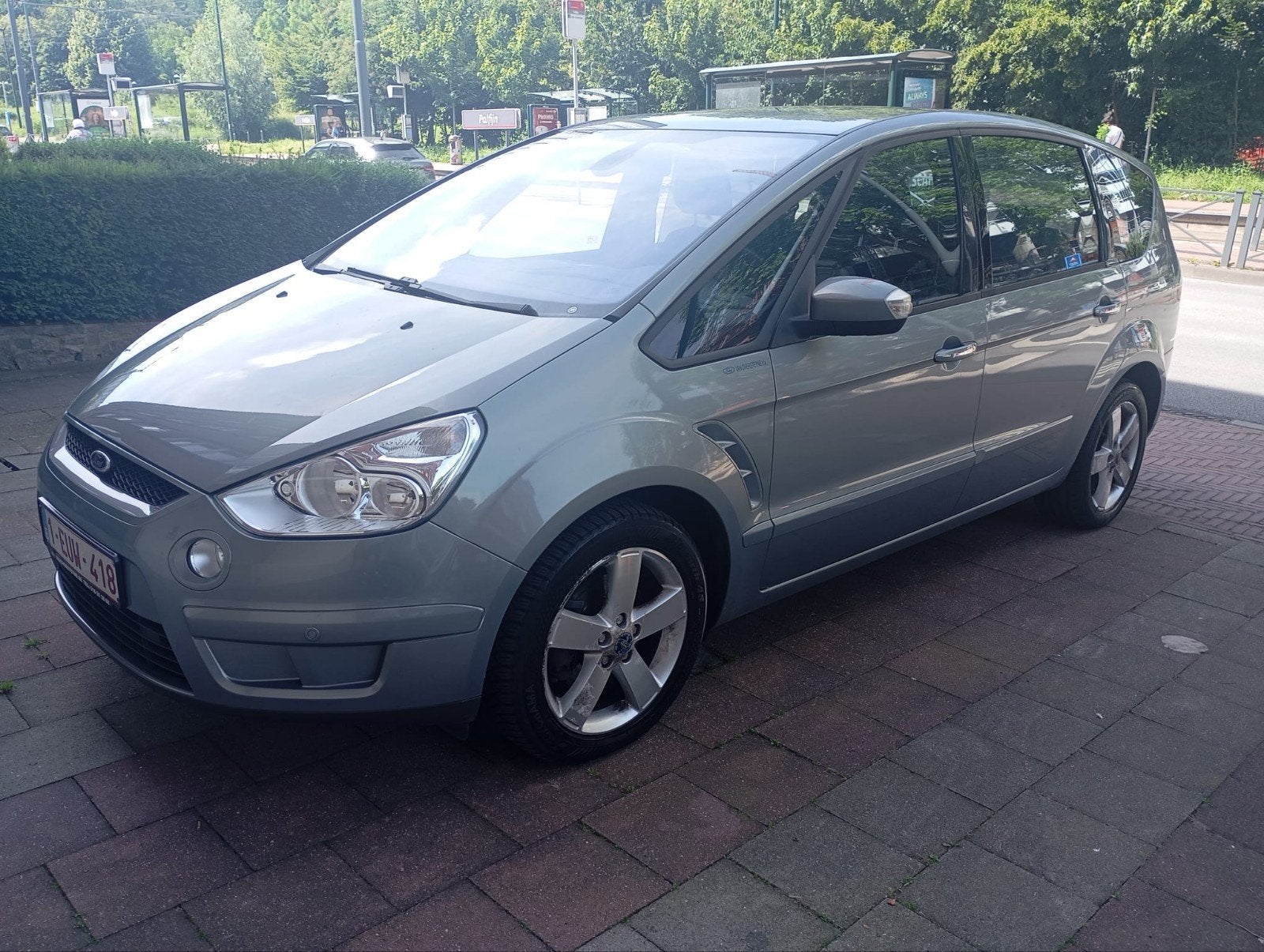 Ford S-MAX 1.8TDCI,1prop,173.000km, 2010,Airco NIEUW!!!!!!!!, Autos, Argent ou Gris, Achat, Boîte manuelle, Entretenue par le concessionnaire