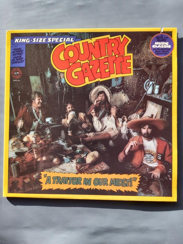 COUNTRY GAZETTE  "A TRAITOR IN OUR MIDST!", Enlèvement ou Envoi